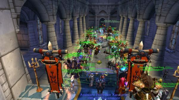 《魔兽世界》部落玩家攻占联盟教堂 只为办婚礼